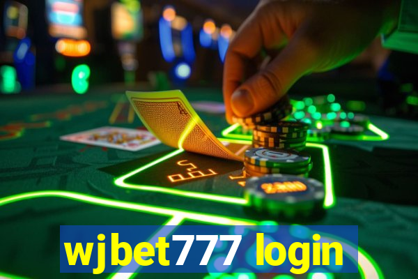 wjbet777 login